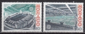 Монако 1987 Спортивная архитектура Европа СЕПТ 1794-1795 MNH