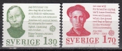 Швеция 1980 Известные люди Европа СЕПТ 1106-1107 MNH