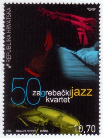 Хорватия 2009 Загребский джаз-квартет 910 MNH