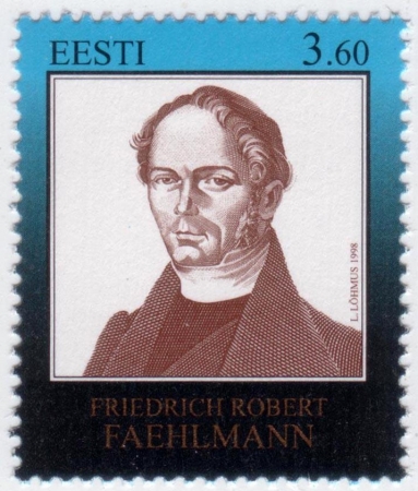 Эстония 1998 Фридрих Фельман 338 MNH