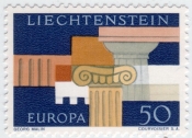 Лихтенштейн 1963 Колонны Европа СЕПТ 431 MNH
