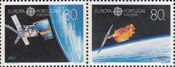 Мадейра 1991 Космос Европа СЕПТ 147-148 MNH