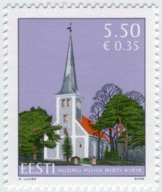 Эстония 2008 Церковная архитектура 624 MNH