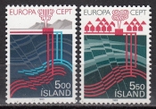 Исландия 1983 Великие творения человеческого гения Европа СЕПТ 598-599 MNH