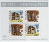 Португалия 1978 Исторические монументы Европа СЕПТ 1403-1404 МЛ MNH