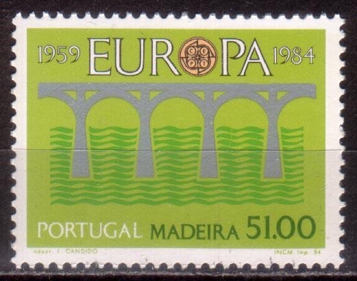 Мадейра 1984 25 лет организации Европа СЕПТ 90 MNH