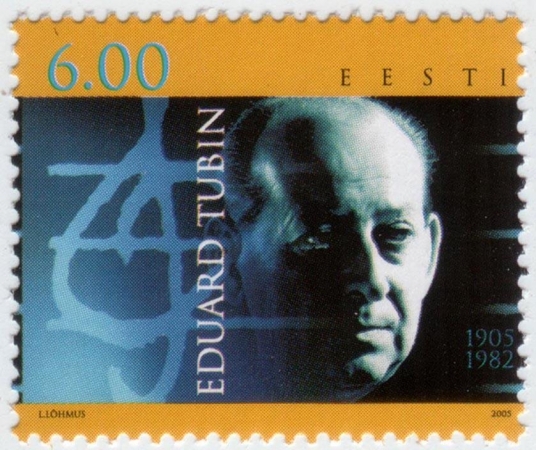 Эстония 2005 Композитор Эдуард Тубин 517 MNH
