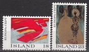 Исландия 1975 Живопись Европа СЕПТ 502-503 MNH