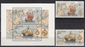 Исландия 1992 500 лет открытия Америки Европа СЕПТ 762-765 Block 13 MNH