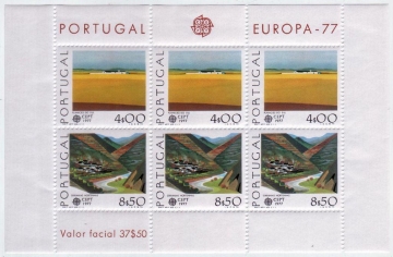Португалия 1977 Ландшафты Европа СЕПТ 1360-1361 МЛ MNH