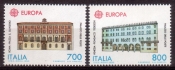 Италия 1990 Почтамты и почтовые учреждения 2150-2151 Европа СЕПТ MNH