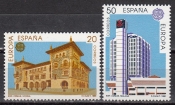 Испания 1990 Почтамты и почтовые учреждения Европа СЕПТ 2937-2938 MNH