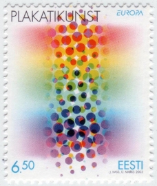 Эстония 2003 Искусство плаката Европа СЕПТ 463 MNH