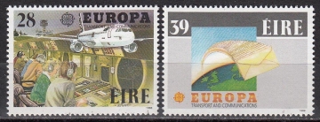 Ирландия 1988 Транспорт и связь Европа СЕПТ 650-651 MNH