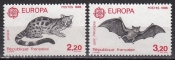 Франция 1986 Фауна Охрана природы Европа СЕПТ 2546-2547 MNH