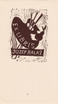 Экслибрисы Balaz Jozef Словакия - вид 1