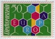 Лихтенштейн 1960 Первый выпуск под патронатом Европа СЕПТ 398 MNH