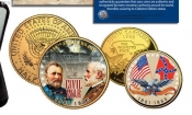 Набор из 2-х монет США Гражданская война
