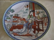 Тарелка коллекционная,Китай,живопись №4