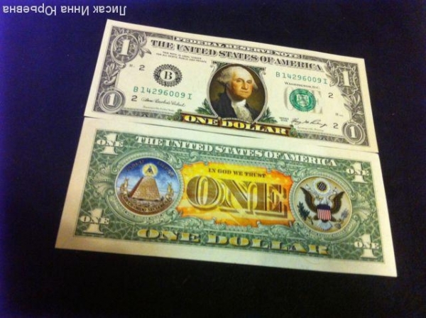 1доллар CША,цветной,2010г