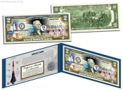 2 доллара США,Семь астронавтов НАСА,2014г