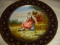 Тарелка декорат.,Севр,23см,1870-1886 живопись - вид 1