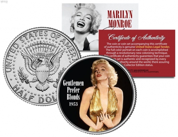 50 центов США Мэрилин Монро (№3)