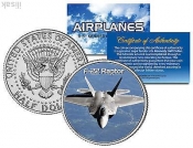 Самолет F-22 Raptor 50 центов США