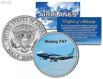 Самолет boeing -747 50 центов США