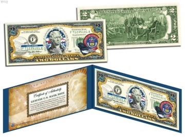 Банкнота 2 доллара США,Штат Колорадо