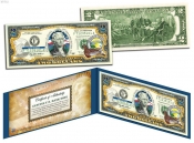 Банкнота 2 доллара США,Штат Аляска ( тираж распродан)