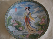 Тарелка коллекционная,Китай,живопись №2