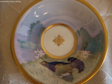 Чайная пара №3 Дрезден Lamm,живопись,1900-15гг