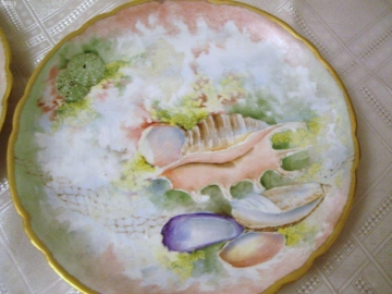 Набор тарелок (6шт),Лимож,1901-1904гг