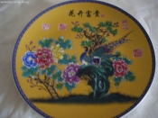Тарелка коллекционная,Китай,живопись №8