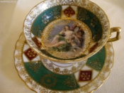 Чашка с блюдцем Мокко,1900год,Венская Императорская Мануф-ра.