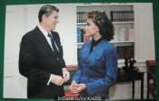 Президент Рональд Рейган и Мисс Америка Ванесса Уильямс США 1983