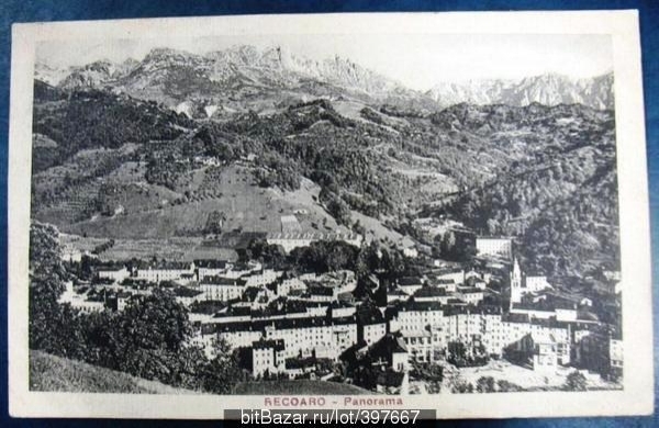 Италия Рекоаро Панорама ПК 1925