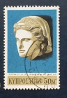 Кипр 1971  Голова женщины Sc# 359 Used