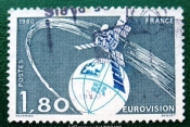 Франция 1980 Евровидение Sc#1683 Used