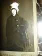 Старинный визит-портрет:ДЕВУШКА.МОДА №2,модерн, шляпка,муфта, Москва,фото С.Бурлакова,паспатру Гек - вид 2