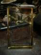 Старинная рамка(родное стекло с золочением,латунь) - вид 2