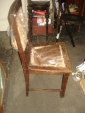 Старинный кабинетный стул,массив дуба,19век - вид 7