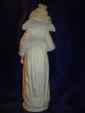старинная статуэтка дама с веером германия h-24см - вид 3