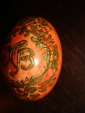Старинное деревянное пасхальное яйцо, Россия - вид 3