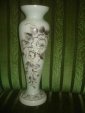 вазочка № 18 молочное стекло с ручной росписью - вид 3