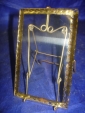 старинная рамочка,родное стекло с фигурным фасетом - вид 1