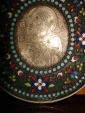 Старинная ПАНАГИЯ(образ Владимирской Богородицы),серебро 84 с эмалями,Россия,19век - вид 3