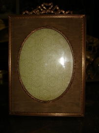 Старинная рамка со стеклом в стиле АМПИР,муар