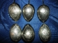 6 старинных кофейных ложек(стилизованные под стрелы),серебро 84,штихель,к.19в. - вид 2